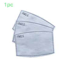 Load image into Gallery viewer, Pm25 Premium Activated Carbon Filter Mask Mouth-Mask FILTER-PAPER Anti-Haze 1/50/100pcs Dropshipping 2020