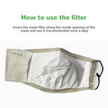 Load image into Gallery viewer, Pm25 Premium Activated Carbon Filter Mask Mouth-Mask FILTER-PAPER Anti-Haze 1/50/100pcs Dropshipping 2020
