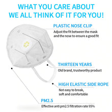 Load image into Gallery viewer, 1/5/10/20/50/100pcs N95 KN95 Anti-Fog FFP2 Dust Mask Child Adult PM2.5 Anti Mouth Masks Healthy Air Filter Dust Proof Protection
