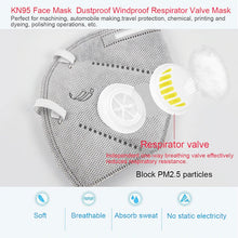 Load image into Gallery viewer, 1/5/10/20/50/100pcs N95 KN95 Anti-Fog FFP2 Dust Mask Child Adult PM2.5 Anti Mouth Masks Healthy Air Filter Dust Proof Protection
