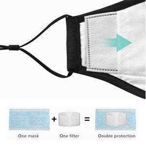 Pm25 Premium Activated Carbon Filter Mask Mouth-Mask FILTER-PAPER Anti-Haze 1/50/100pcs Dropshipping 2020